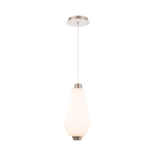 Load image into Gallery viewer, Amelia LED Mini Pendant Light in Brushed Nickel.
