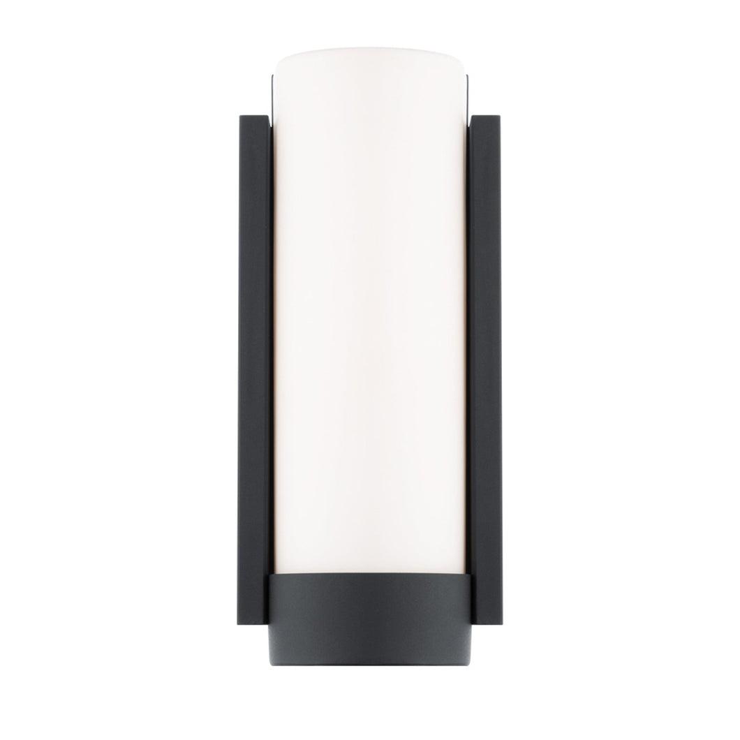Blake LED Wall Light in Black.