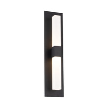 Load image into Gallery viewer, Camelot LED Wall Light in Black.
