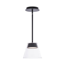 Load image into Gallery viewer, Chandra LED Mini Pendant Light in Black.
