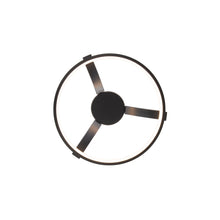 Load image into Gallery viewer, Chaucer LED Flush Mount Ceiling Light in Detail.
