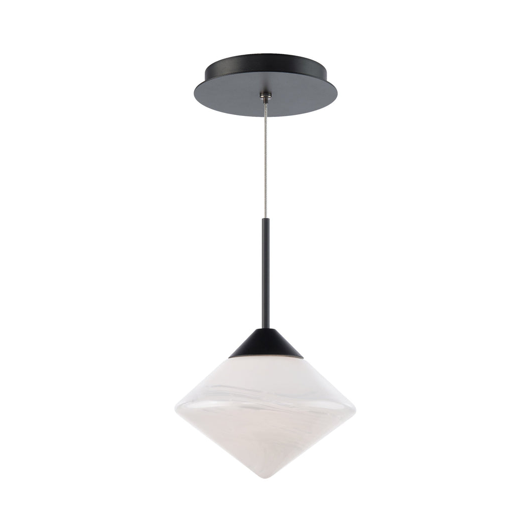 Chrysalis LED Mini Pendant Light in Black.