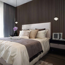Load image into Gallery viewer, Chrysalis LED Mini Pendant Light in bedroom.
