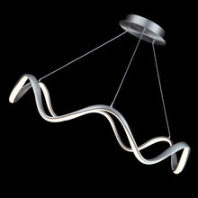 Load image into Gallery viewer, Morae LED Pendant Light in Detail.

