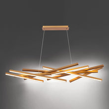 Load image into Gallery viewer, Parallax LED Chandelier in Detail.
