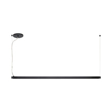 Load image into Gallery viewer, Dyna LED Linear Suspension Light in Anodized Black/Remote (Small).
