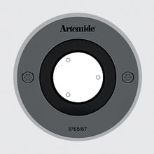 Load image into Gallery viewer, Ego Drive-Over Round Outdoor LED Ceiling Light in Medium (3000K/10 Degrees).
