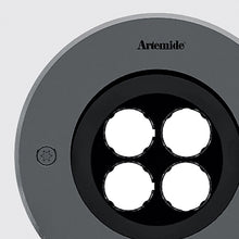 Load image into Gallery viewer, Ego Drive-Over Round Outdoor LED Ceiling Light in Detail.
