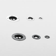 Load image into Gallery viewer, Ego Drive-Over Round Outdoor LED Ceiling Light in Detail.
