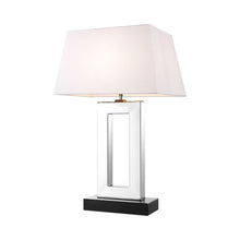 Load image into Gallery viewer, Arlington Table Lamp in Nickel.

