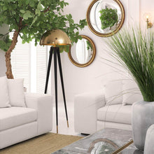 Load image into Gallery viewer, Coyote Floor Lamp in living room.
