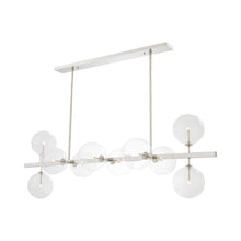 Load image into Gallery viewer, Largo Linear Pendant Light in Nickel.
