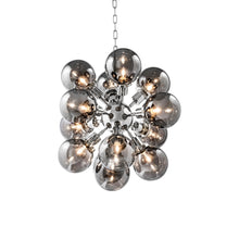 Load image into Gallery viewer, Ludlow Chandelier in Nickel.
