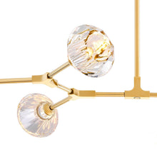 Load image into Gallery viewer, Salasco Linear Pendant Light in Detail.
