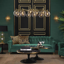 Load image into Gallery viewer, Selva Chandelier in living room.
