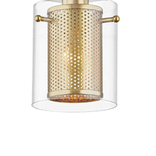 Load image into Gallery viewer, Elanor Flush Mount Ceiling Light in Detail.
