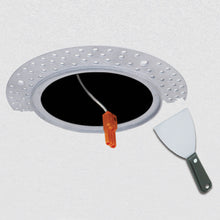 Load image into Gallery viewer, 3" Round Flush Mount Trim Adaptor in Detail.
