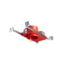 Load image into Gallery viewer, 4&quot; New Construction IC Airtight Housing 2-Hr Fire Rated Ceilings.
