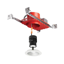 Load image into Gallery viewer, 4&quot; New Construction IC Airtight Housing 2-Hr Fire Rated Ceilings in Detail.
