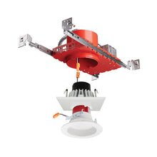 Load image into Gallery viewer, 4&quot; New Construction IC Airtight Housing 2-Hr Fire Rated Ceilings in Detail.
