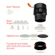 Load image into Gallery viewer, Koto™ LED Module with 5-CCT Switch in Detail.
