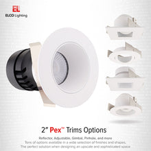 Load image into Gallery viewer, Pex™ 2″ Square Adjustable Pinhole in Detail.
