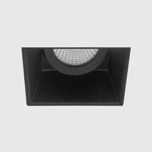 Load image into Gallery viewer, Pex™ 4&quot; Square Adjustable Trimless Smooth Reflector Trim in Detail.
