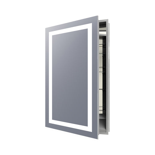 Ambiance LED Mirrored Cabinet.