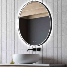 Load image into Gallery viewer, Brilliance LED Lighted Mirror in bathroom.

