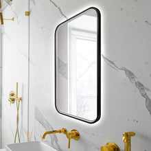 Load image into Gallery viewer, Eminence LED Lighted Mirror in bathroom.
