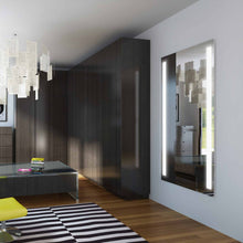 Load image into Gallery viewer, Fusion LED Wardrobe Mirror in bedroom.

