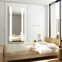 Load image into Gallery viewer, Fusion LED Wardrobe Mirror in bedroom.
