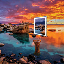 Load image into Gallery viewer, Integrity LED Lighted Mirror Outside Area.
