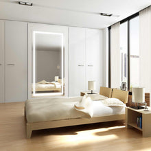 Load image into Gallery viewer, Integrity LED Wardrobe Mirror in bedroom.
