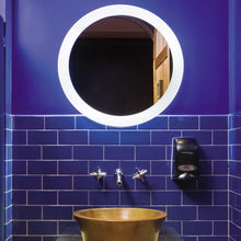 Load image into Gallery viewer, Trinity LED Lighted Mirror in bathroom.
