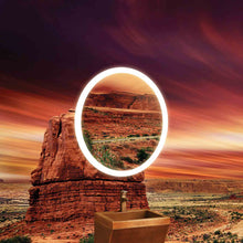 Load image into Gallery viewer, Trinity LED Lighted Mirror Outside Area.
