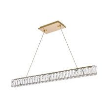 Load image into Gallery viewer, Monroe LED Linear Pendant Light in Detail.
