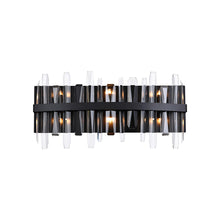 Load image into Gallery viewer, Serena Bath Wall Light in Black (Small).
