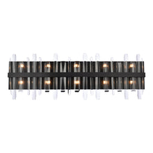 Load image into Gallery viewer, Serena Bath Wall Light in Black (Large).
