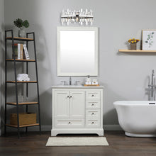 Load image into Gallery viewer, Serena Bath Wall Light in bath room.
