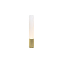 Load image into Gallery viewer, Elise Floor Lamp in Brass/Aluminum (Small).
