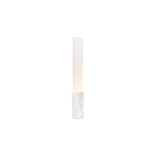 Load image into Gallery viewer, Elise Floor Lamp in White/Marble (Small).
