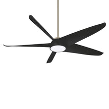 Load image into Gallery viewer, Ellipse LED Ceiling Fan in Coal.
