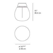 Load image into Gallery viewer, Empatia LED Ceiling/Wall Light - line drawing.
