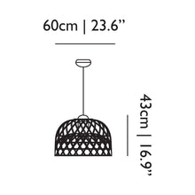 Load image into Gallery viewer, Emperor Suspension Light - line drawing.
