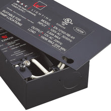Load image into Gallery viewer, Enclosed Electronic Transformer 120V/12V in Detail.
