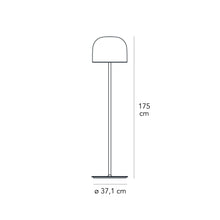 Load image into Gallery viewer, Equatore Floor Lamp - line-drawing.
