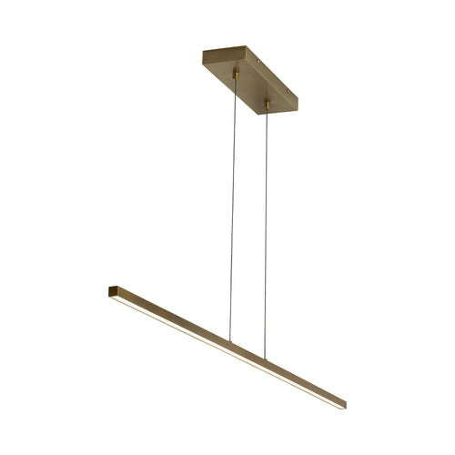 Essence LED Linear Suspension Light in Antique.
