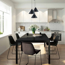 Load image into Gallery viewer, Abyss LED Pendant Light in dining room.
