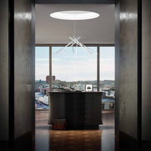 Load image into Gallery viewer, Alumilux Aster LED Multi Light Pendant Light in exhibition.
